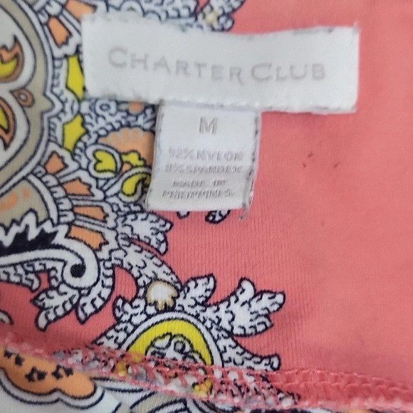 Charter Club Madellian Paisley Blouse - Picture 4 of 4